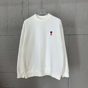 Ami Crew Neck Long Sleeve Sweatshirt